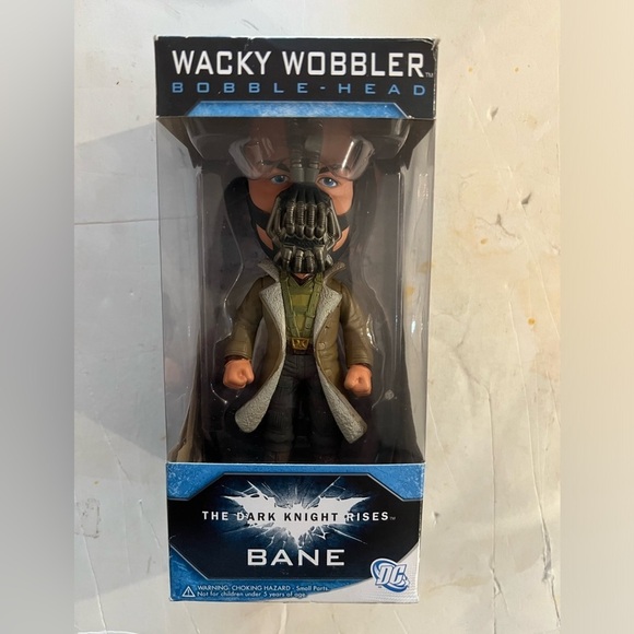 Batman The Dark Knight Rises Wacky Wobbler Bane Bobble Head Funko - Picture 1 of 7